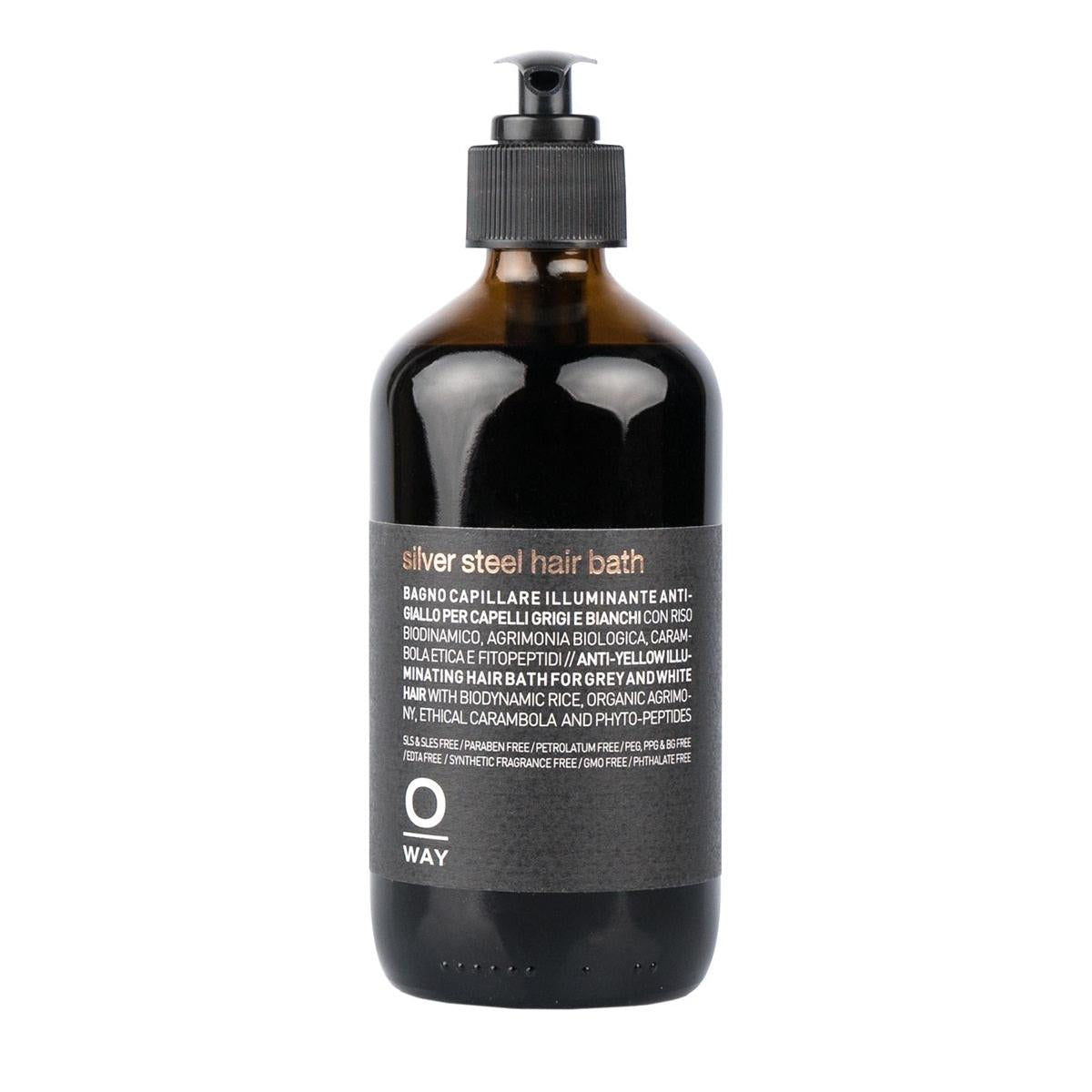 Oway silver steel hair bath 240 ml.