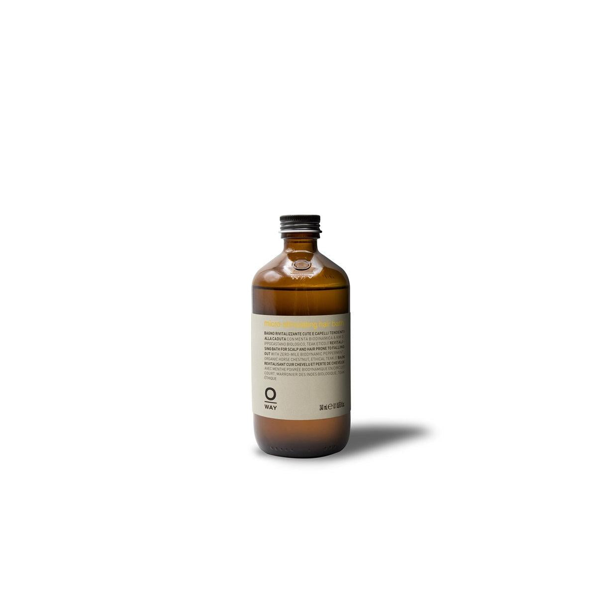 Oway microstimulation hair bath 240 ml. haar groei stimulerend.
