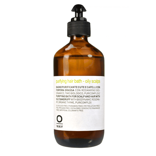 Oway purifying hair bath - oily scalps 240 ml. - shampoo tegen vethaar.