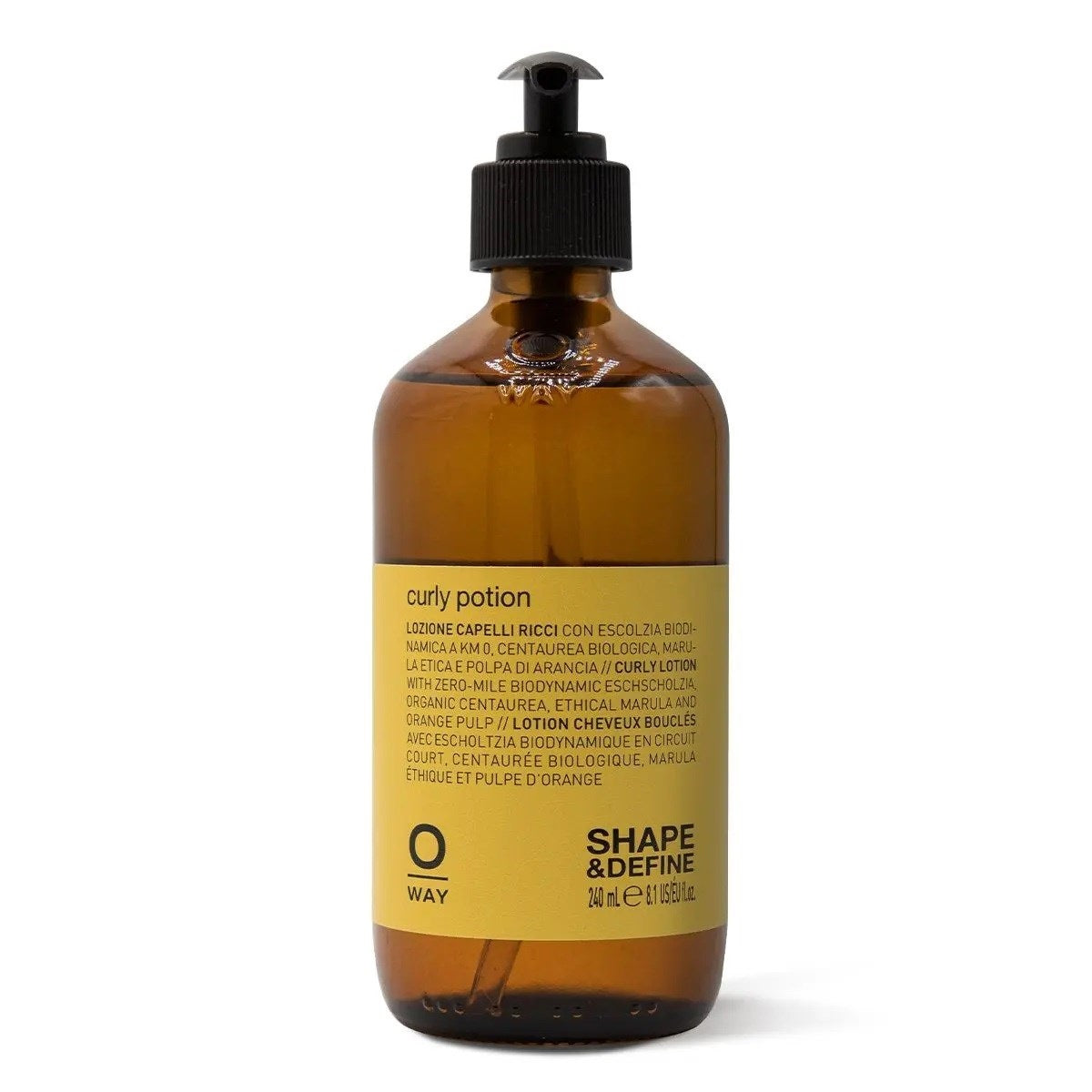 oway curly potion 240 ml.