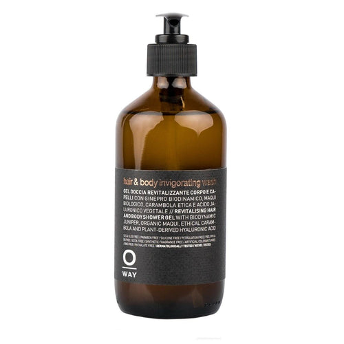 Oway hair & body invigorating wash 240 ml.