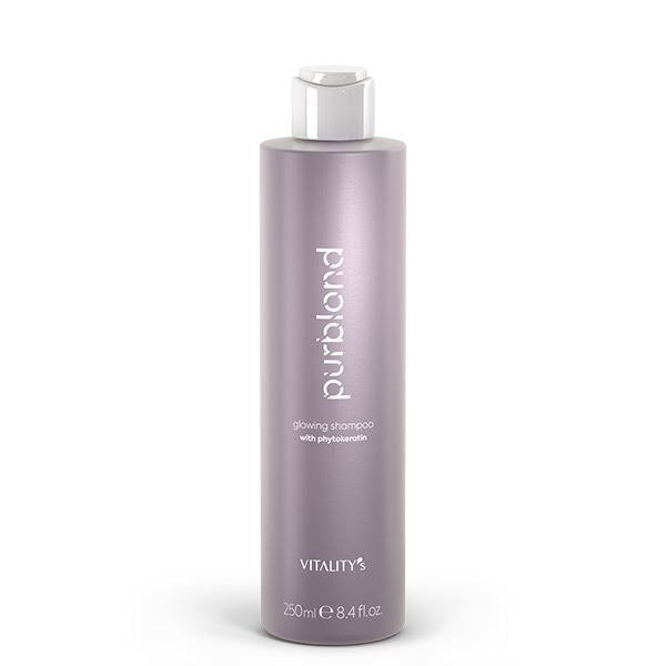 Vitality's - Purblond Glowing - Shampoo (gaat uit het assortiment, OP=OP) - Haarverzorging online by Salon Nature